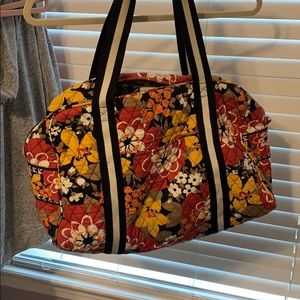 Vera Bradley over night bag 19x10